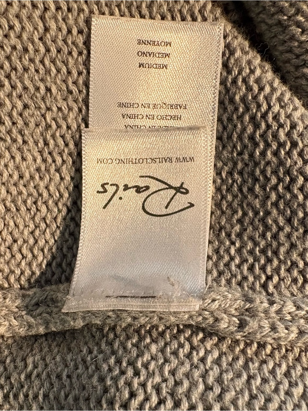 Rails Perci Star Sweater in the color Heather Grey Animal Stars M - Picture 11 of 12